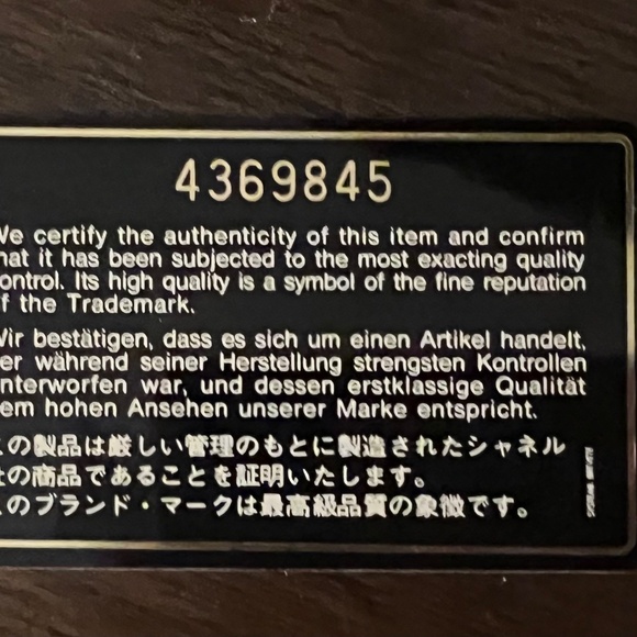 Chanel Black Caviar timeless 'CC' Long Wallet - Picture 5 of 6